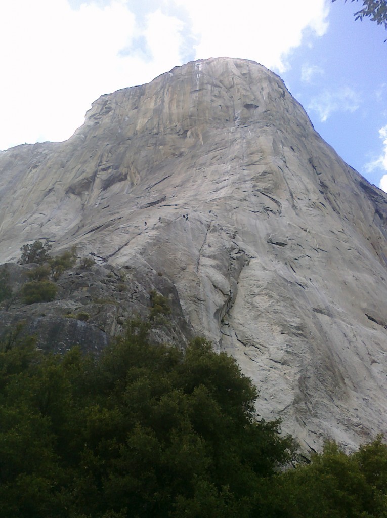 Climbers on The Nose of El Capitan