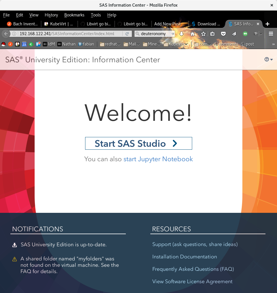 sas university edition not working bios disabled