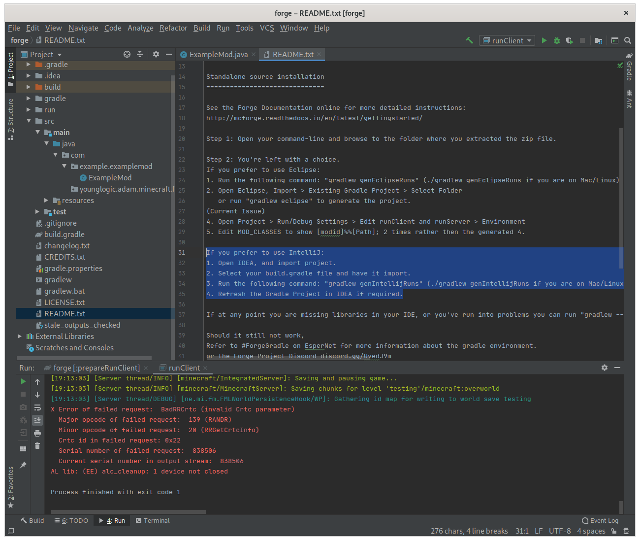 Updating a Minecraft Mod: Part One | Adam Young's Web Log