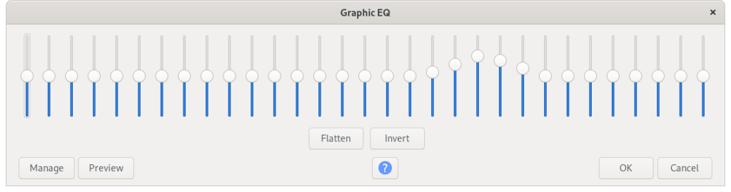 audacity graphic eq presets